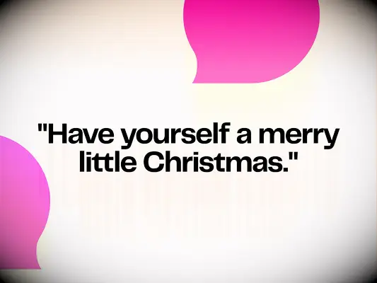 Merry Christmas quote