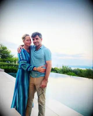 George Stephanopoulos and Ali Wentworth