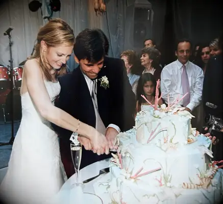 George Stephanopoulos and Ali Wentworth tie the knot
