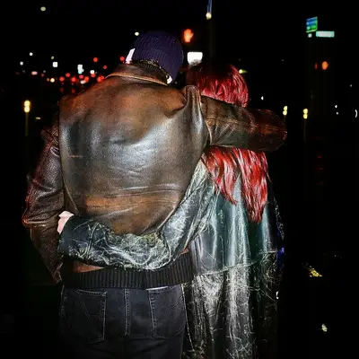 Dua Lipa and Callum Turner 