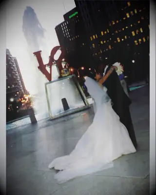 Sheinelle Jones and Uche Ojeh celebrate their wedding anniversary