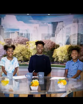 Sheinelle Jones brings her kids to work