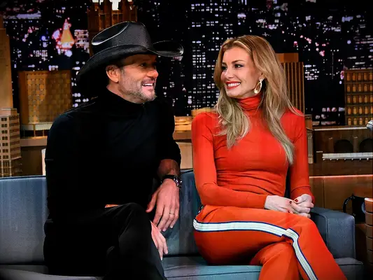 Tim McGraw and Faith Hill on Entertainment Tonight