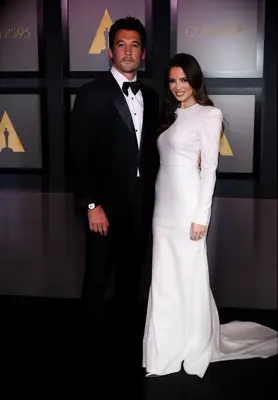 Miles Teller and wife Keleigh Sperry at Grammys Red Carpet