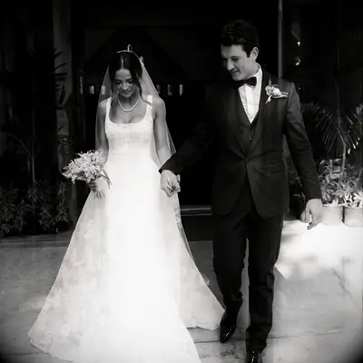 Miles Teller and Keleigh Sperry