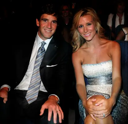 Eli Manning and wife Abby McGrew at the 2008 ESPY Awards