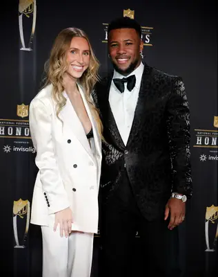 ¿Quién está comprometido con Saquon Barkley? Todo sobre su prometida, Anna Congdon