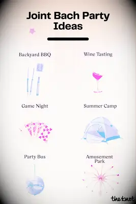 selection of joint bach party ideas and themes
