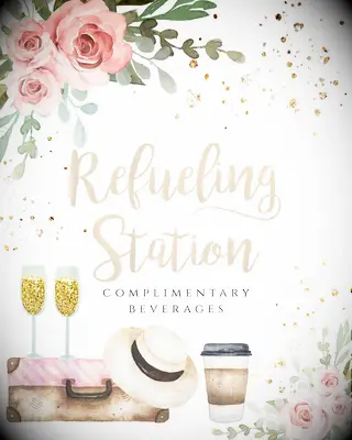 Travel-Themed Printable Sign Bundle for your bridal shower