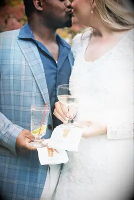 Custom Cocktail Napkins rehearsal dinner decor inspiration
