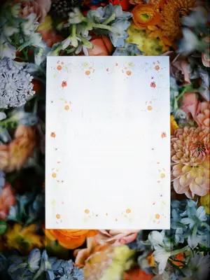 Floral bridal shower invitations