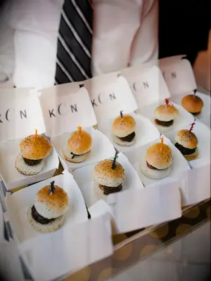 Small burger sliders