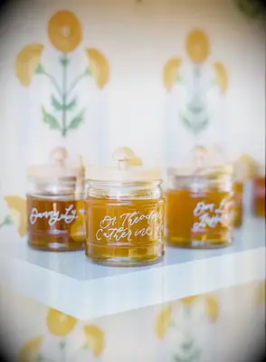 Personalized Honey Jar Favors