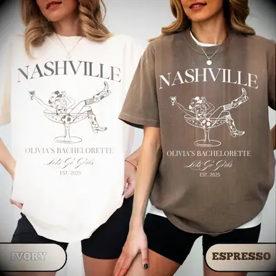 Nashville bachelorette t shirts
