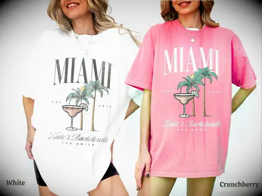 Miami bachelorette t-shirt