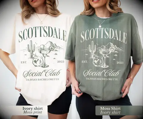 Scottsdale bachelorette shirts