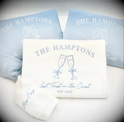 The Hamptons bachelorette sweaters