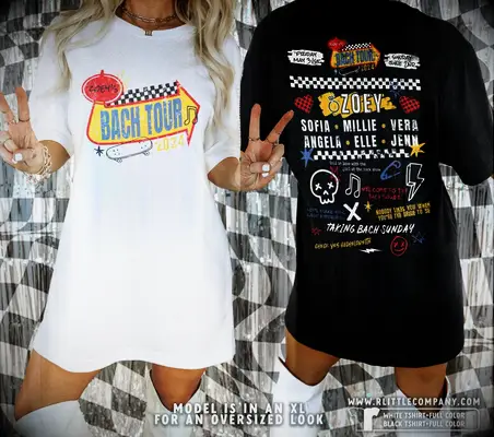 Tour bachelorette shirts