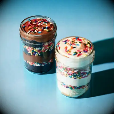 Cupcake jars