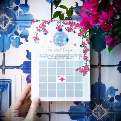 Abba-themed bridal bingo