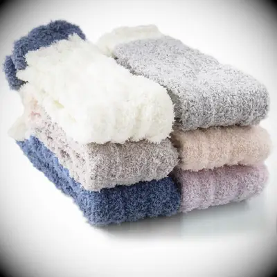 Fluffy socks hangover kit for bachelorette party