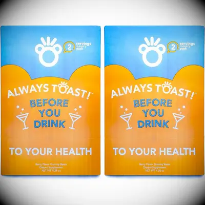 Before you drink gummy bears for bachelorette party hangover kit