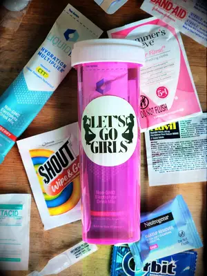 Lets Go Girls Hangover Kit Bottle