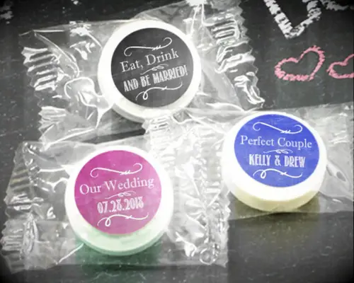Personalized Mint Life Savers for Bachelorette Hangover Kit
