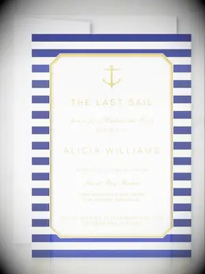 19 Essenziale per una singola festa sul tema nautico