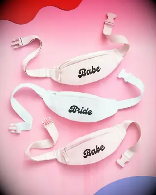 Belt bags for bachelorette party