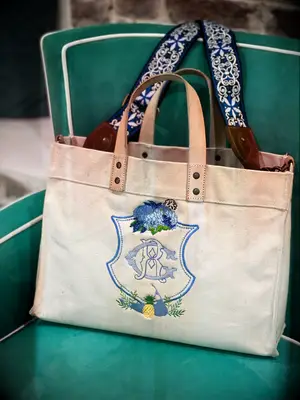 Custom tote bag for bachelorette party