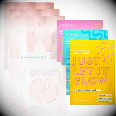 Skincare set for bachelorette party