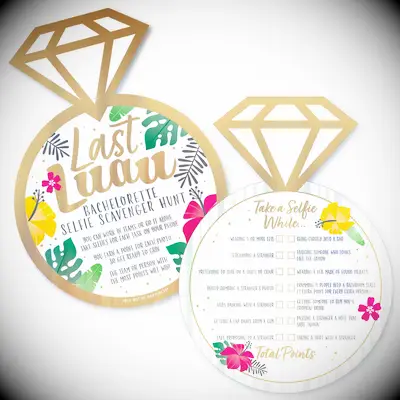 Beach-Themed Scavenger Hunt for your bach party