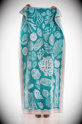 Tropical Cotton Velour Towel for your beach bach party