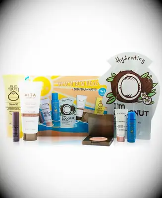 Beauty set for your beach-themed bach party