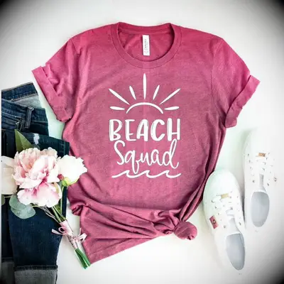 Beach Squad Bachelorette T-Shirt for your bach party