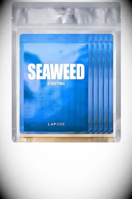 Lapcos seaweed sheet mask 5 pack