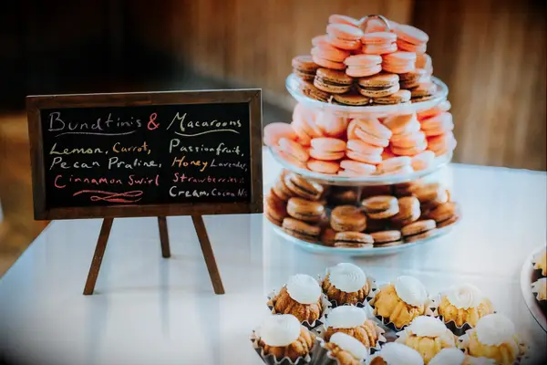 Dessert table idea for bridal shower. 