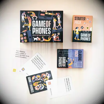 Game of Phones bachelorette party game