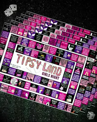 Tipsy Land bachelorette party game 