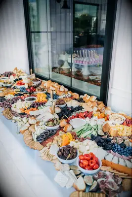 Grand Bridal Shower Charcuterie Display