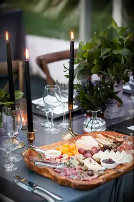 Family Style Bridal Shower Charcuterie Display