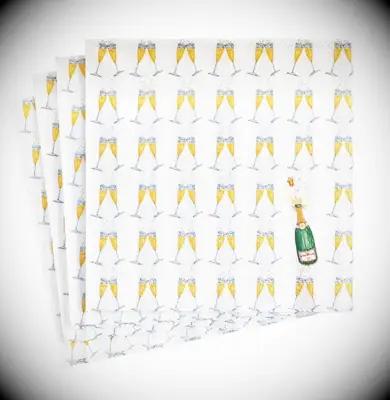 Champagne Brunch and Bubbly Bridal Shower Napkins