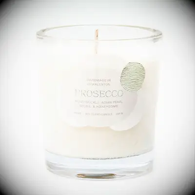 Brunch and Bubbly Bridal Shower Prosecco Candle