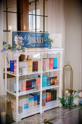 Bookworm bridal shower idea