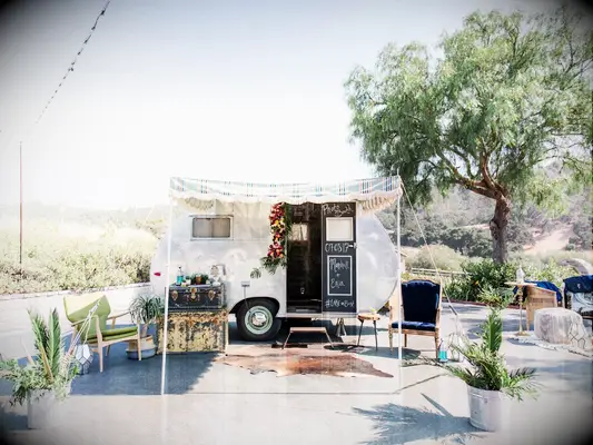 Fun engagement party photobooth