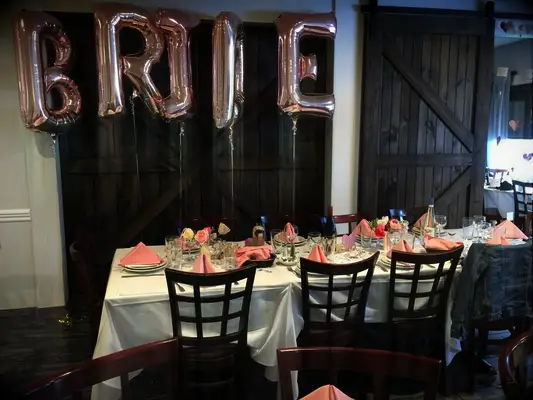 Bridal shower venue in Morristown, New Jersey.