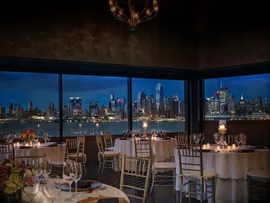 Bridal shower venue in Weehawken, New Jersey.