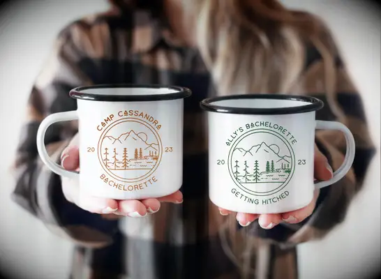 Personalized Camp Bride Mug