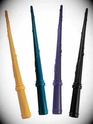 HP wands in different colors